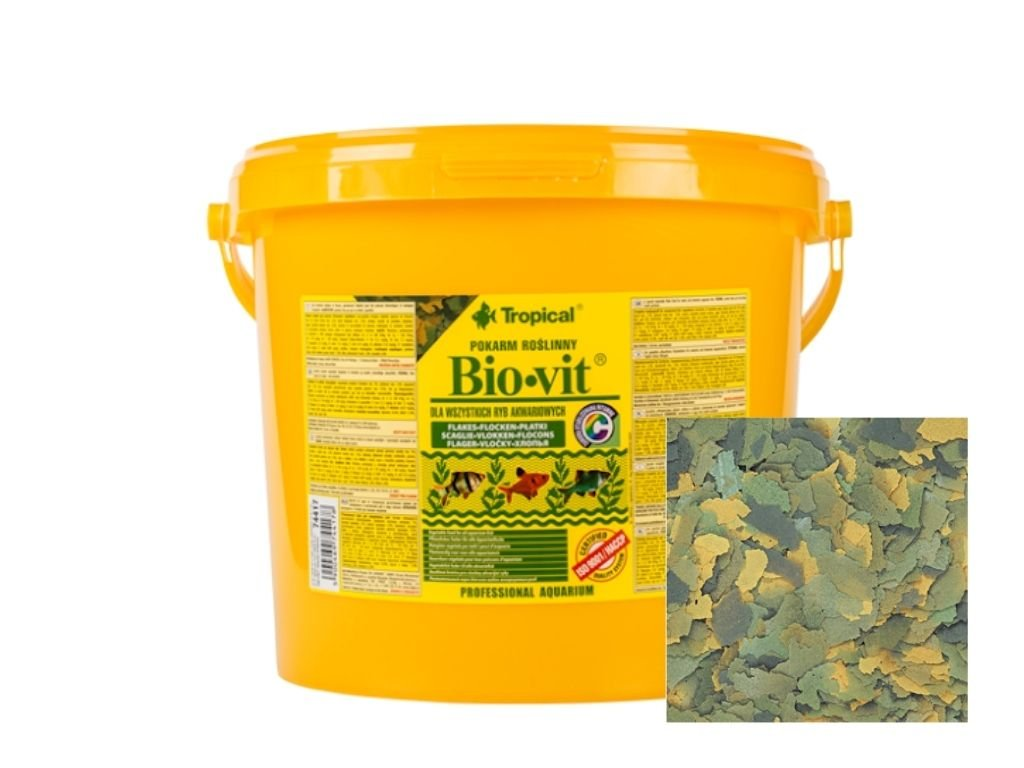 

Корм для аквариумных рыбок, Tropical Bio-Vit 1000ml/190г (развес).