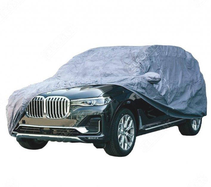 

Тент на авто Джип/Минивен 4,1-4,4м с подкладкой Elegant 100 261 PEVA+PP Cotton, Серый