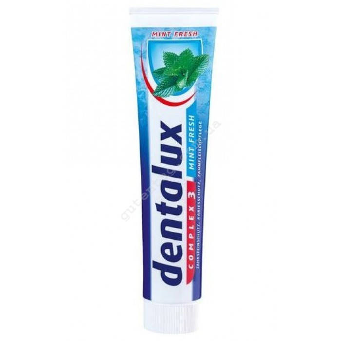 

Зубная паста Мятная Свежесть Dentalux Mint Fresh 125 мл.