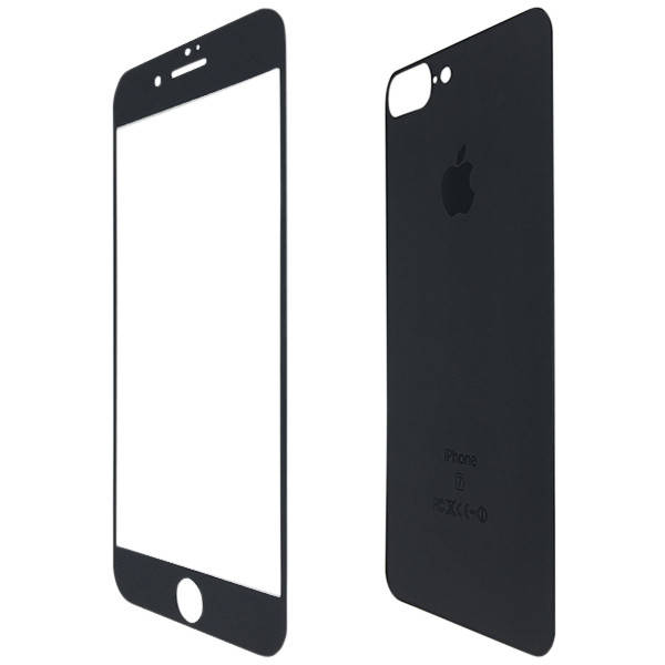 

Защитное стекло DK matt back / face Apple iPhone 7 Plus / 8 Plus (black), Черный