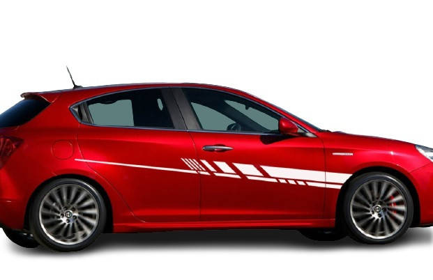 

Полосы на авто 3D TUNING STUDIO Спортивные 992х598х0.060мм., Белый