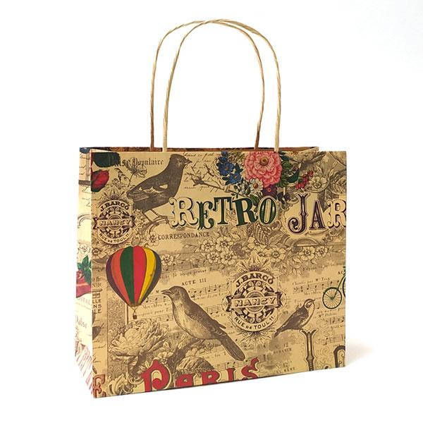 

Подарочный пакет № 69 "Винтаж" (210х180х80)