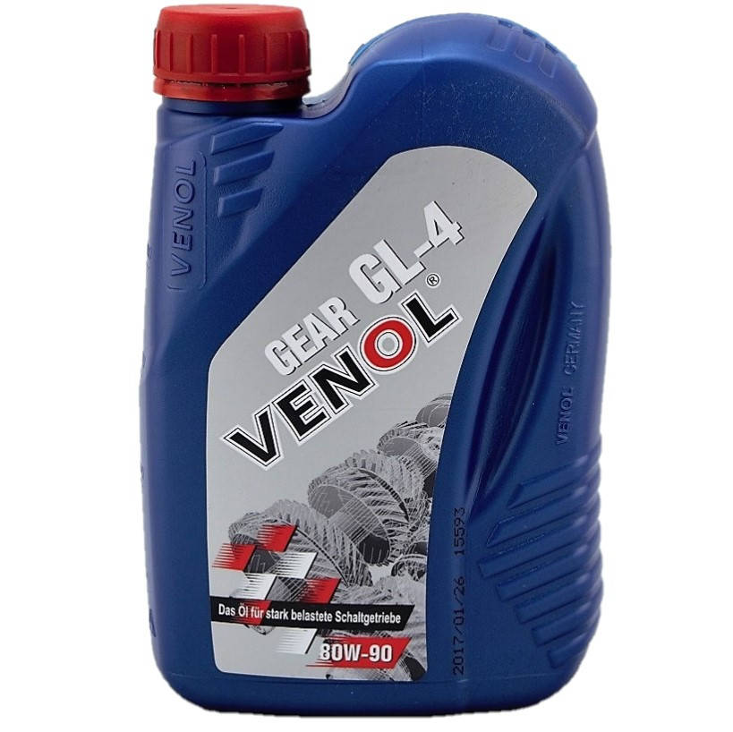 

Трансмиссионное масло Venol Gear GL4 80w 90 1л