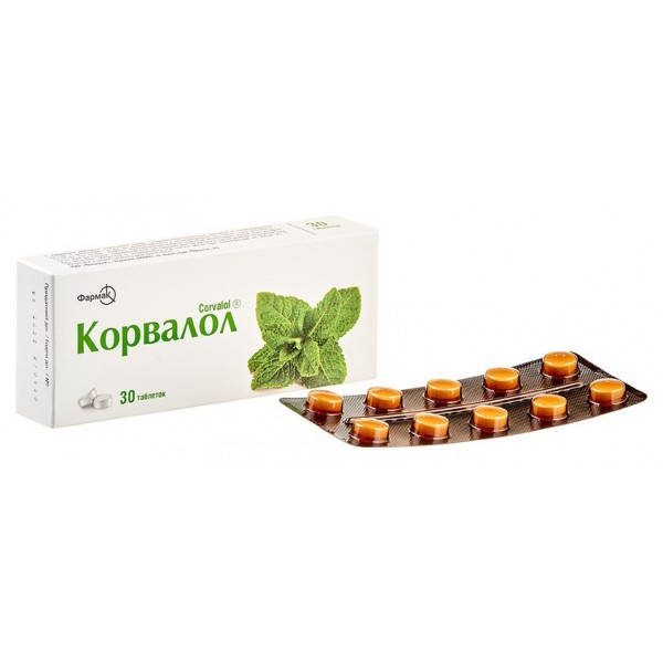 

Корвалол таблетки №30
