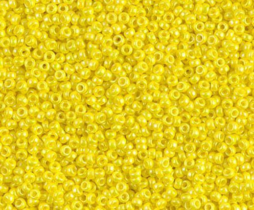 

Мiyuki 15/0 круглий 0472 - Opaque Yellow AB (5 г.)