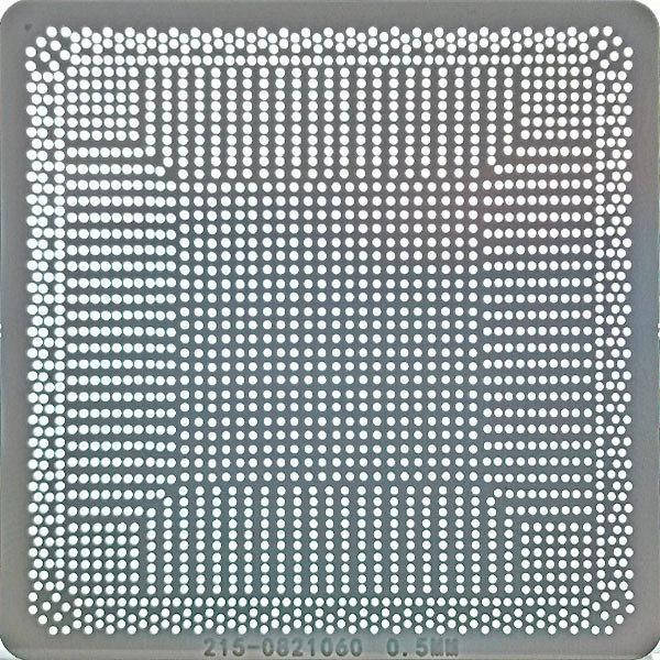 

Трафарет BGA ATI 215-0821060, 215-0821065, 215-0821056, 215-0821302 0.5mm