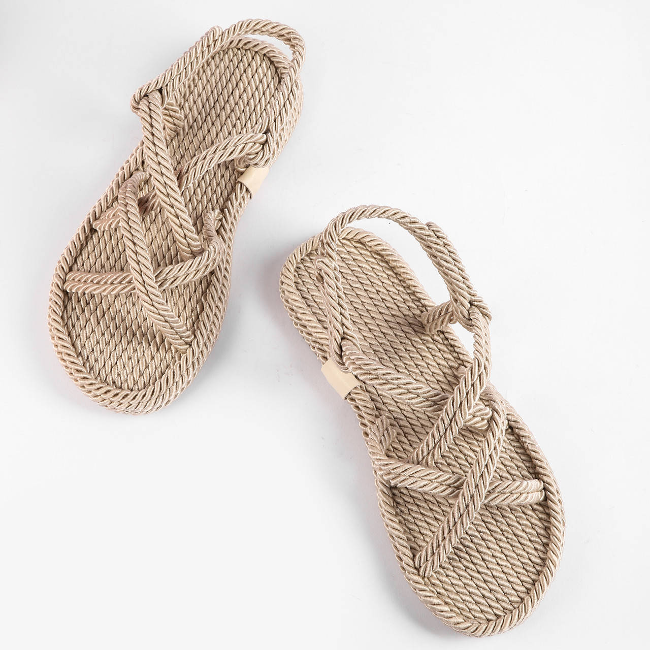 

Босоножки Женские Веревки Inshoes Беж 38