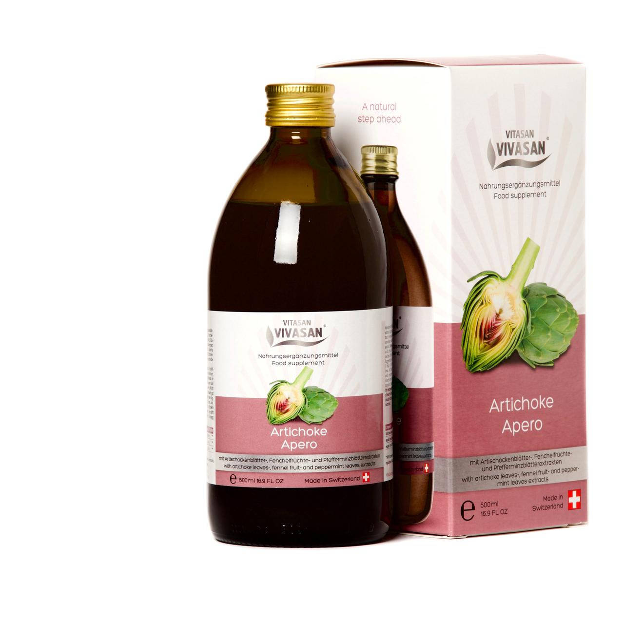 

Напиток Артишок горький Artichoke bitter Вивасан Швейцария 500 мл
