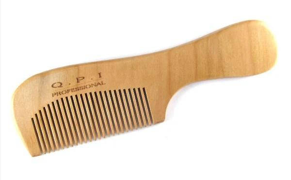 

Гребень для волос деревянный с ручкой QPI Professional 18 см DG-0024