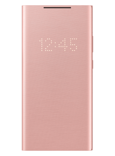 

Чехол Samsung LED View Cover Copper Brown для Galaxy Note 20 Ultra SM-N985, Черный