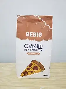 

Смесь для выпечки «Пиццы» без глютена Bebig 450г