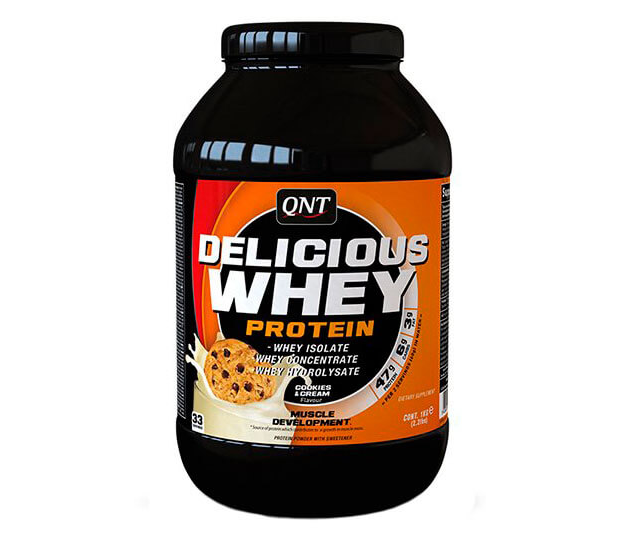 

Delicious Whey Protein QNT, 908 грамм