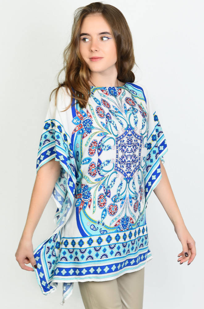 

Блуза женская синяя Уценка ААА 138543M, Синий