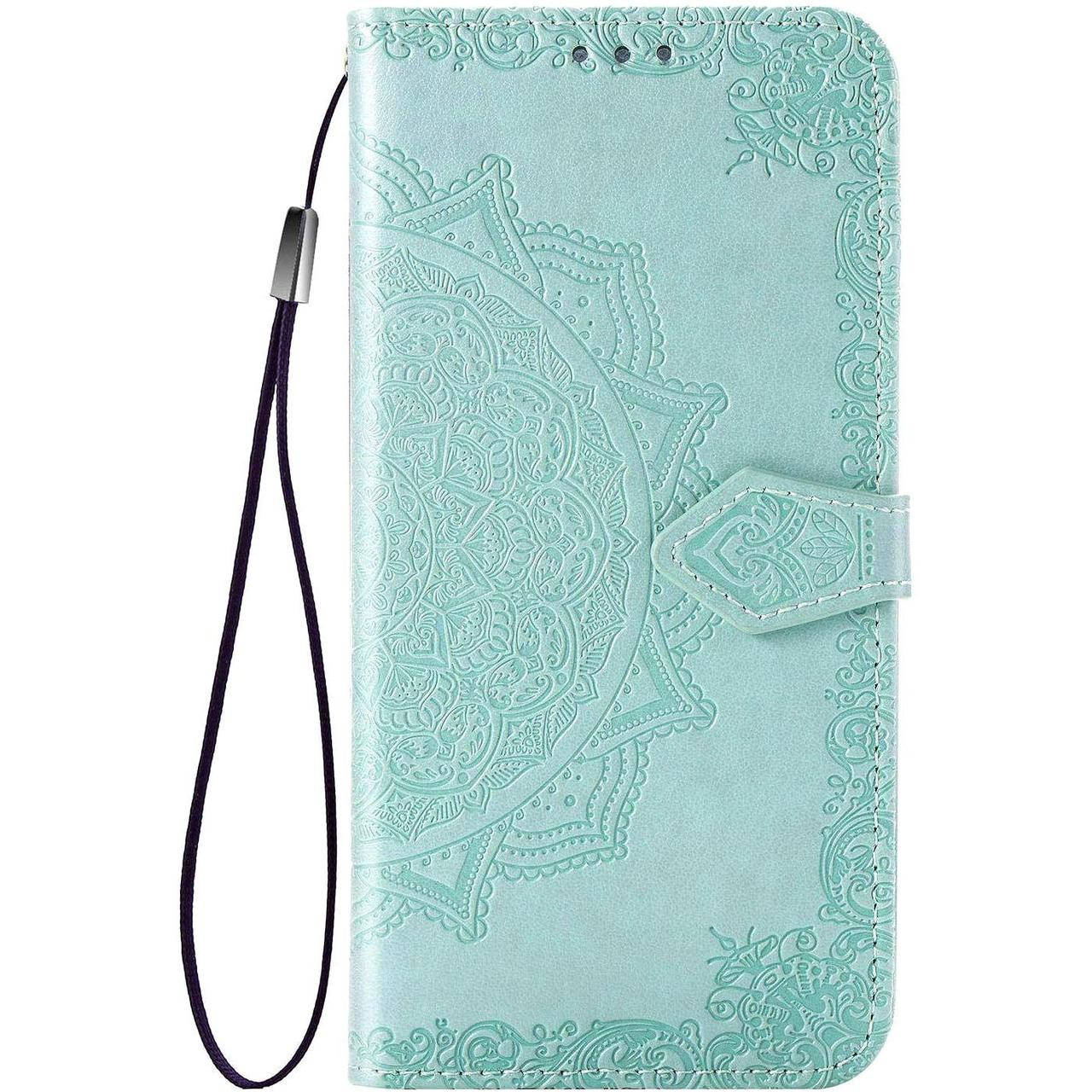 

Art Чехол книжка с визитницей Xiaomi Redmi Note 9 4G / Redmi 9 Power / Redmi 9T (чехол книжка на Редми 9T), Бирюзовый