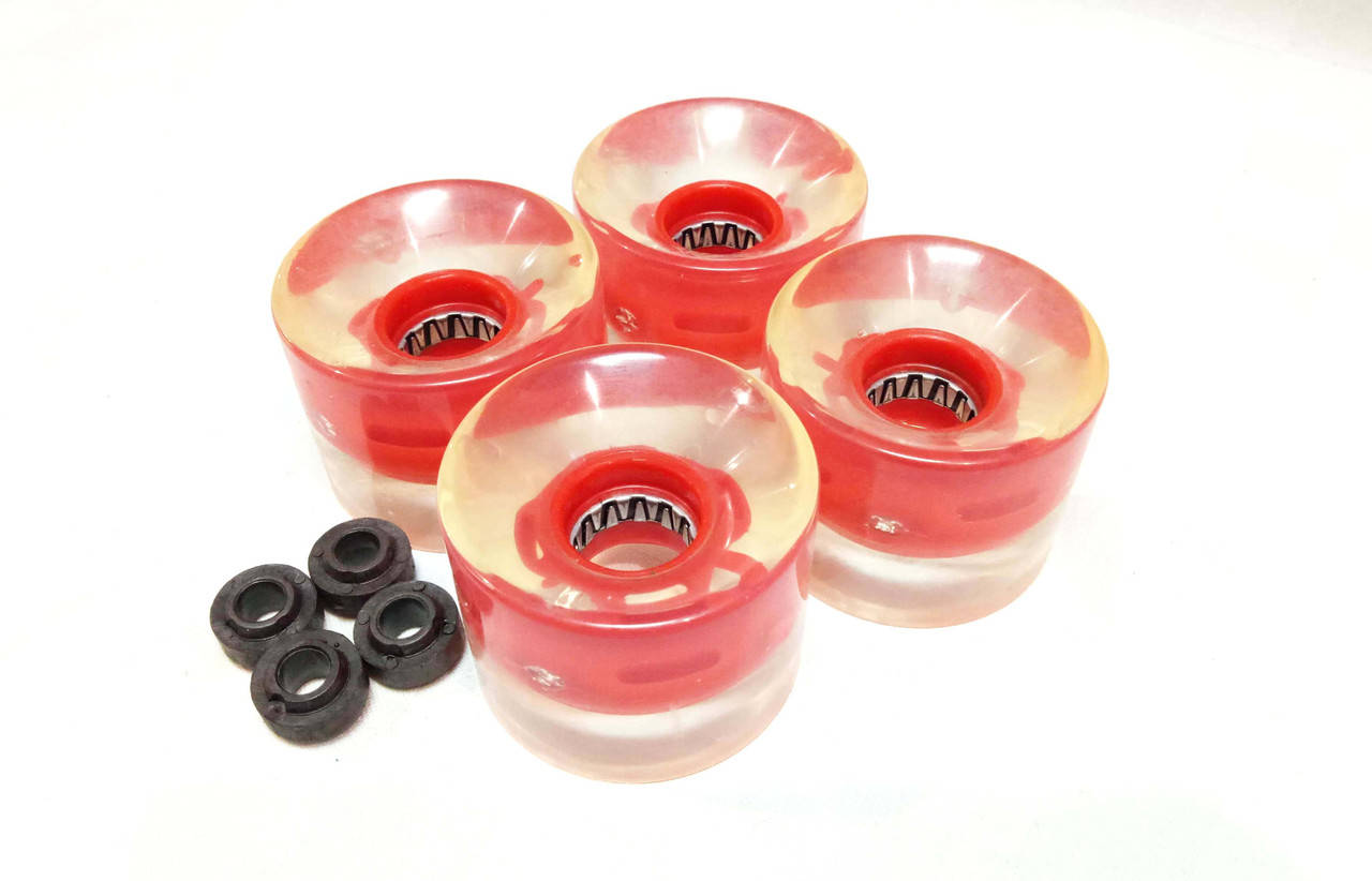 

Колеса для Пенни борда (скейтборда) светящиеся полиуретановые 4шт(без подшипников) КСП-60