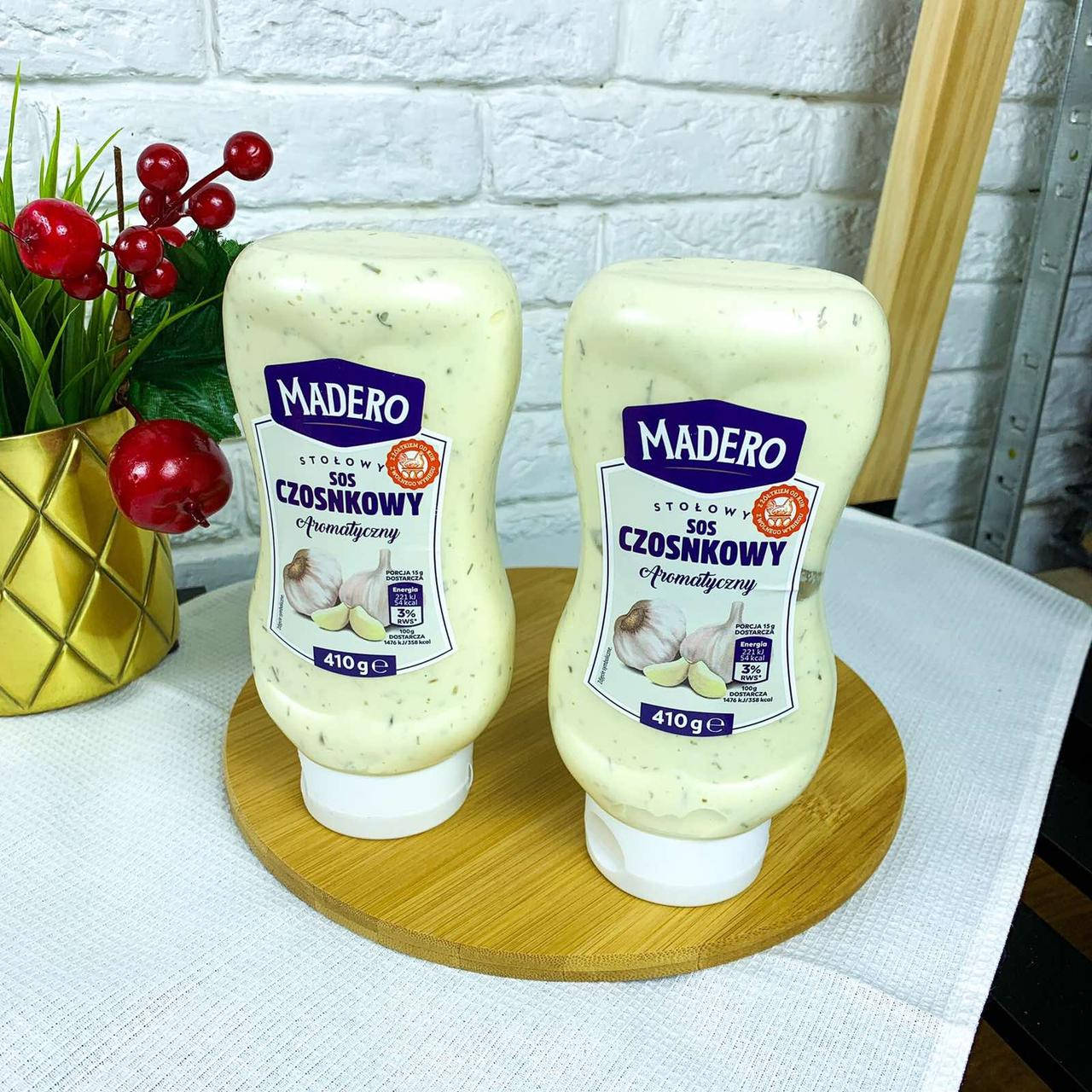 

Соус Madero Hamburger, чесночный - 410г