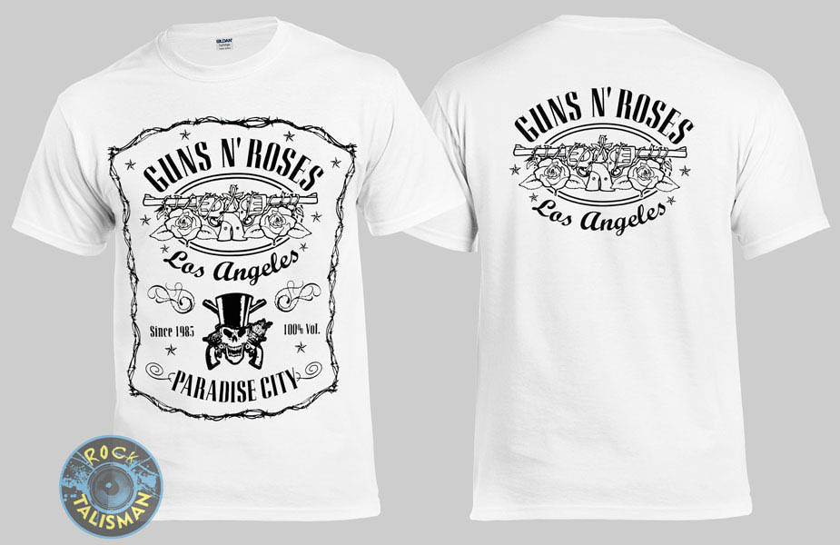 

Футболка GUNS'N'ROSES Logo белая XL