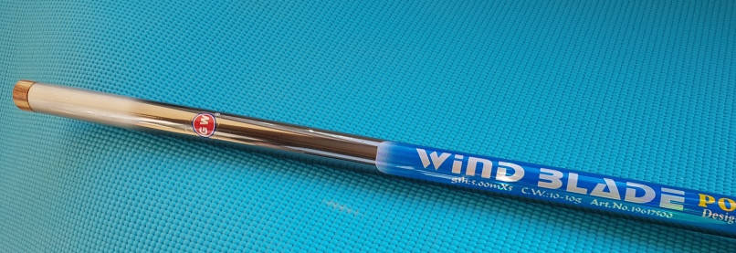 

Карбоновое удилище Wind Blade Pole 5 м без колец GW, Темно-серый