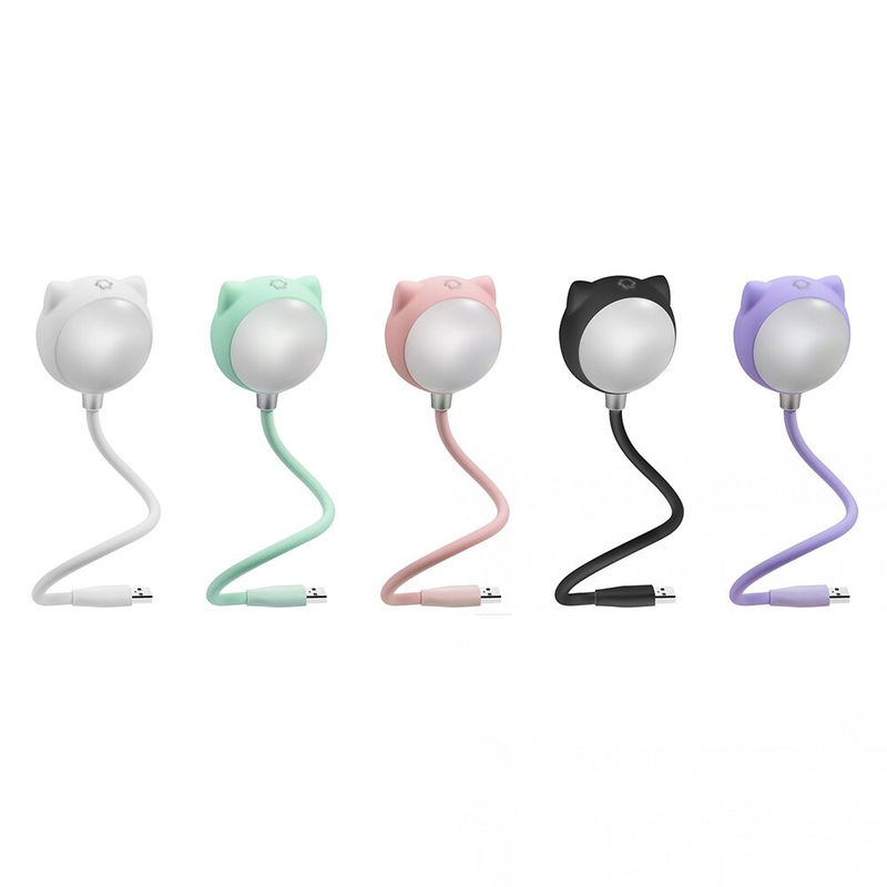 

Портативна bluetooth колонка 2 in 1 USB LED Book Light L3 — Light Pink нічник світильник колонка