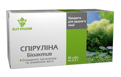 

Спирулина (Элит-Фарм) 80 табл.