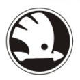 

Колпачки на ниппеля, золотники c лого new Skoda black logo новый лого Шкода черный