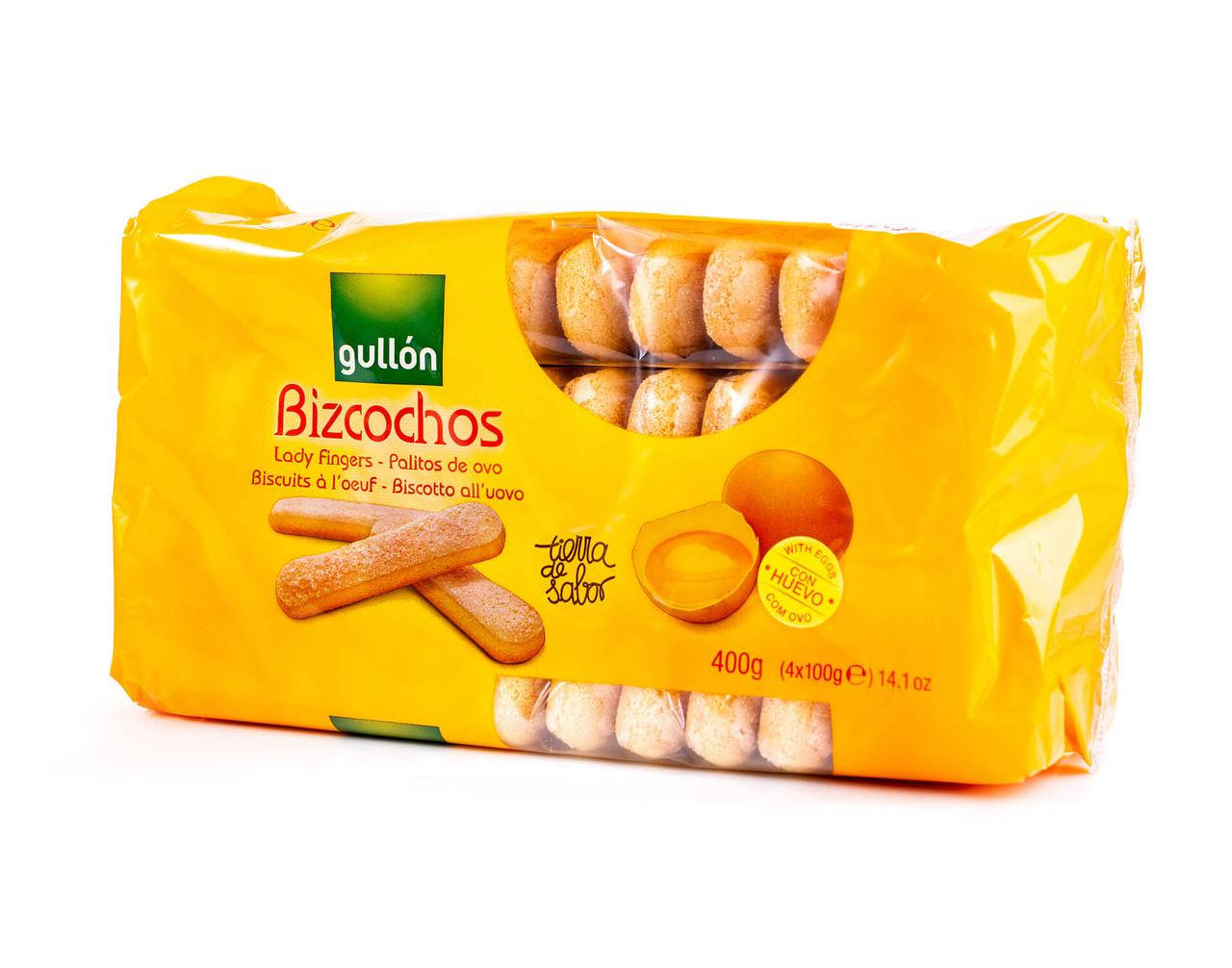 

Печенье Savoiardi Gullon Bizcocho (Савоярди) 400 гр Испания