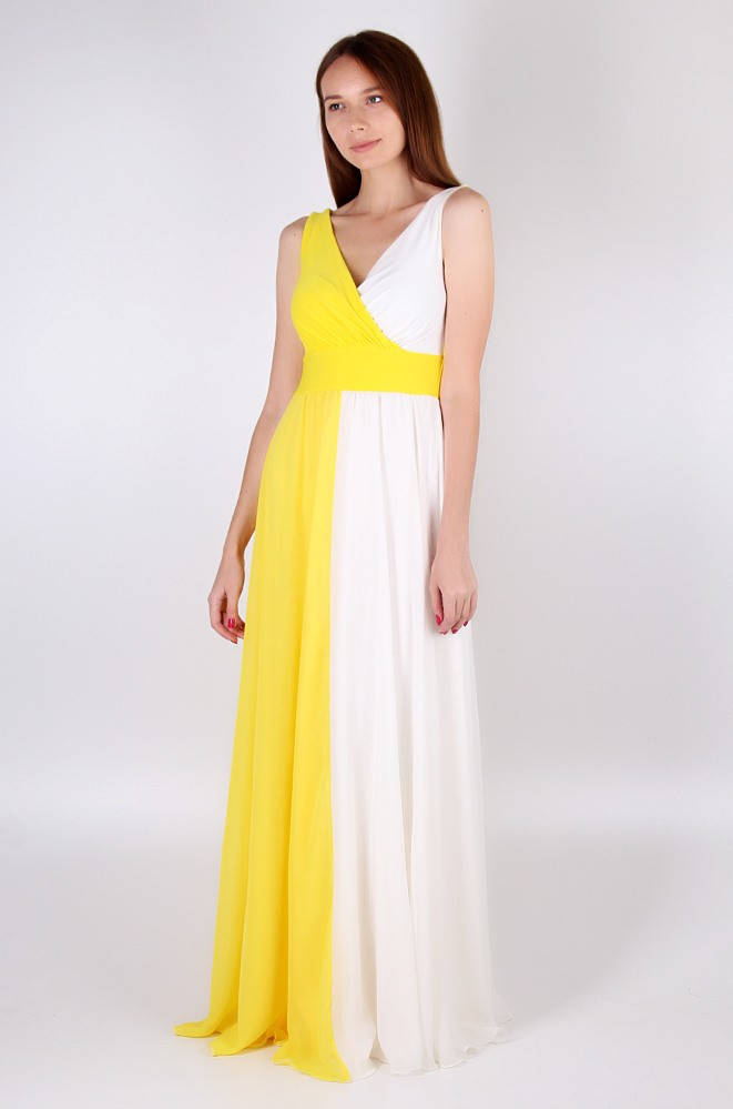 

Платье женское желтое размер 44-46 AAA 120716M