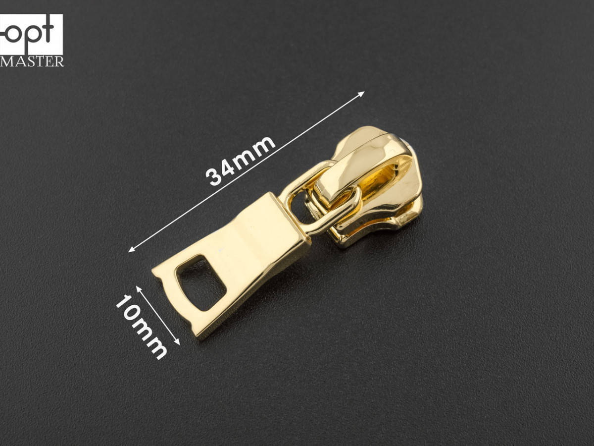 

Бегунок №5 на металлическую молнию (ZIPS-1014) Золото