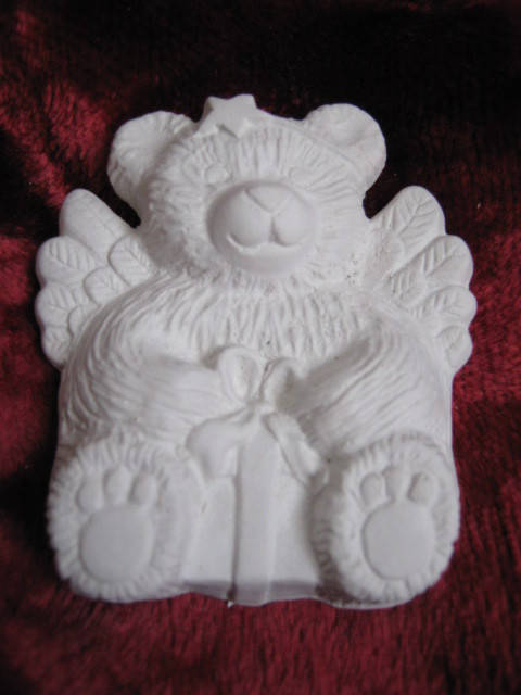 

Гипсовая фигурка Мишка с подарком для раскрашивания и декорирования