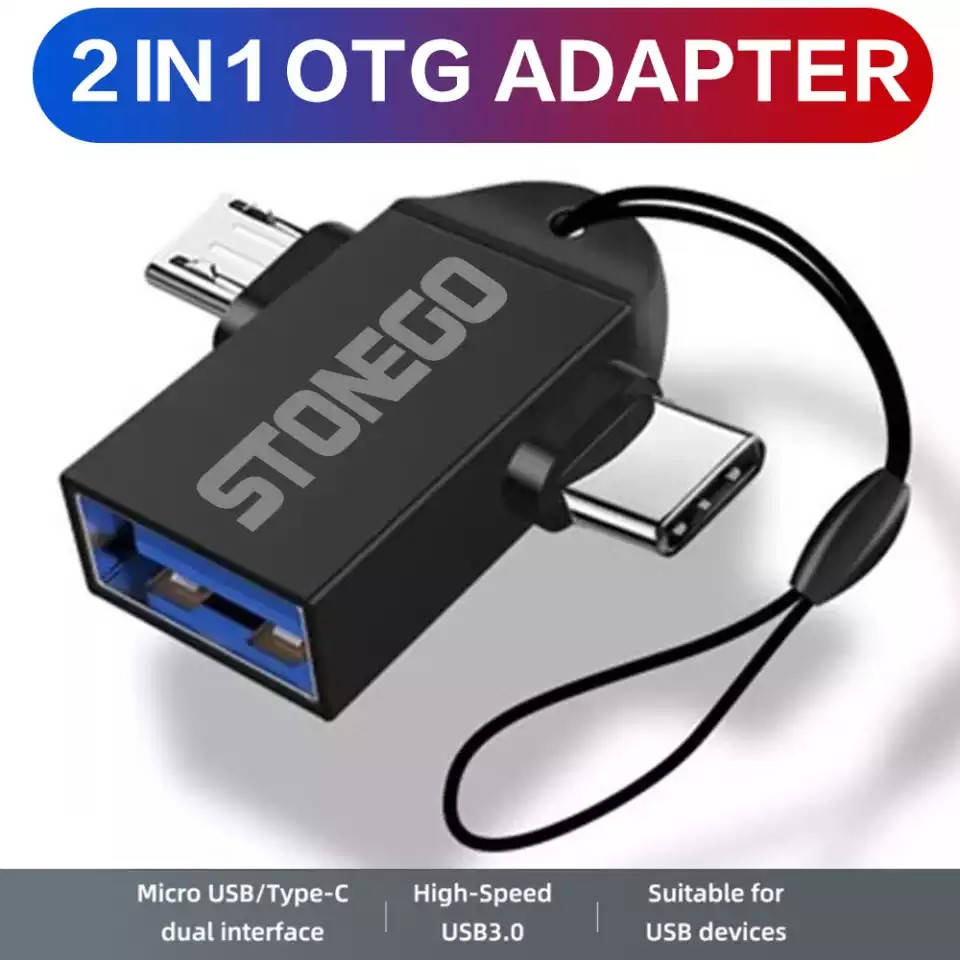 

Переходник USB 3.0 на micro USB + USB type C