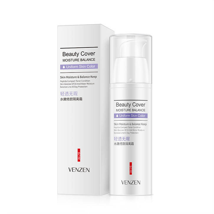 

Защитная база под макияж фиолетовая Venzen Beauty Cover Innocent Isolation Cream, 30г