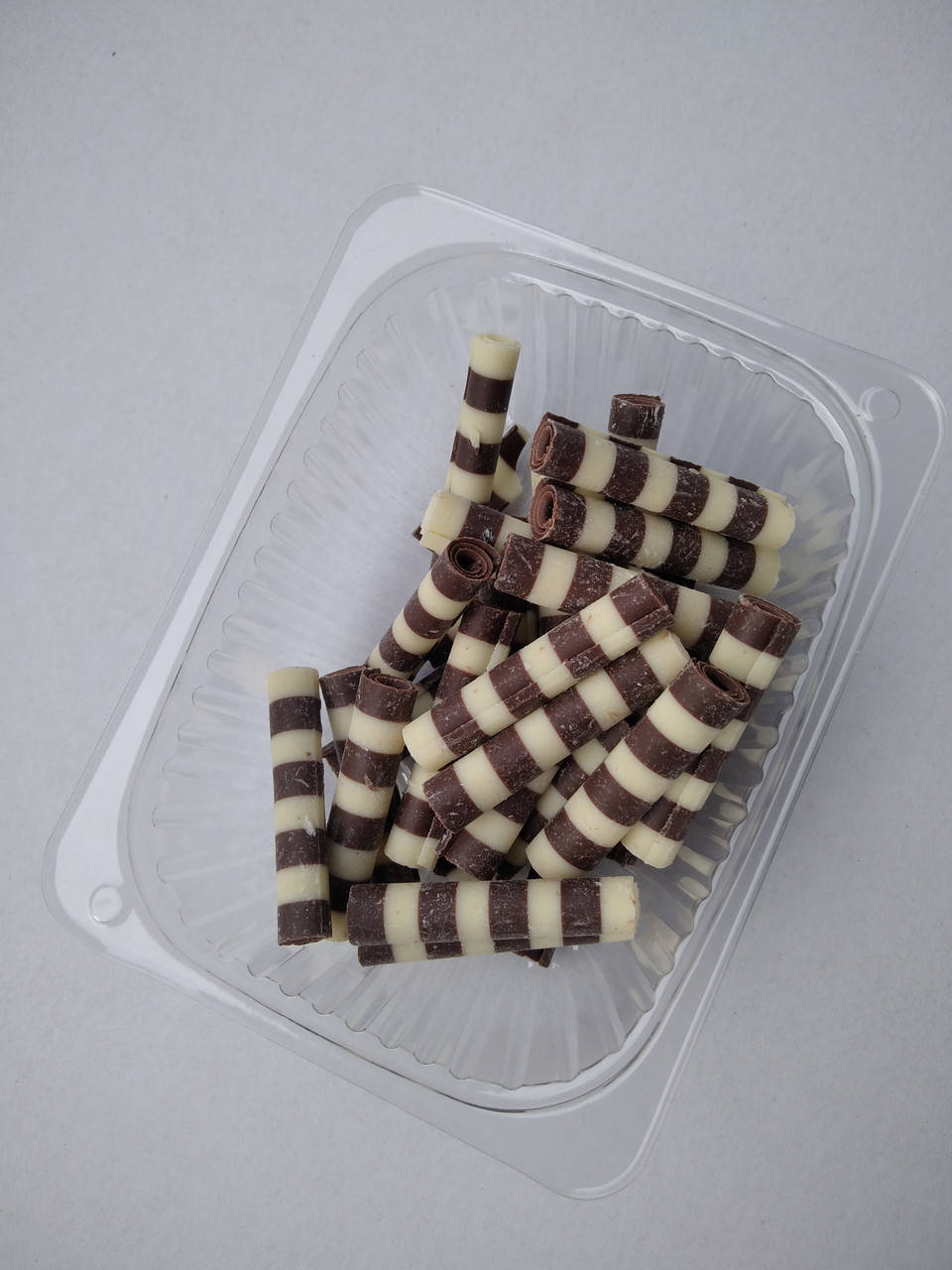 

Бельгийские Шоколадные Трубочки дуо, молочно-белые 50 гр