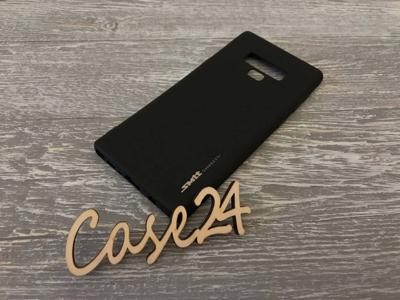 

TPU чехол Smitt накладка бампер для Samsung Galaxy Note 9 (2 цвета) черный