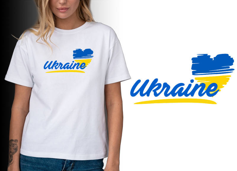 

Жіноча футболка патріотична Ukraine (Женская футболка патриотическая Ukraine)