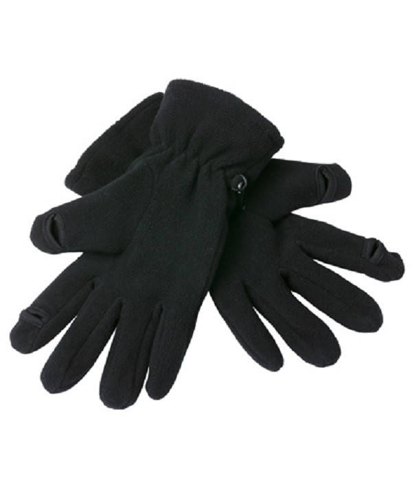 

Перчатки флисовые touch-screen MBLK Чёрный, L/XL