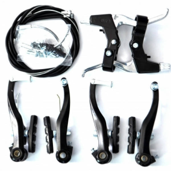 

Тормоза V-brake Sypo YD-V26 + ручки B05, черные