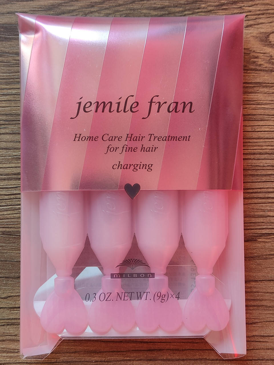 

Восстанавливающие ампулы для тонких волос Milbon Jemile Fran 4 шт