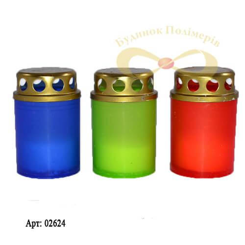 

Свеча лампадка пластмассовая d 50х70 арт. 2624 (10шт)