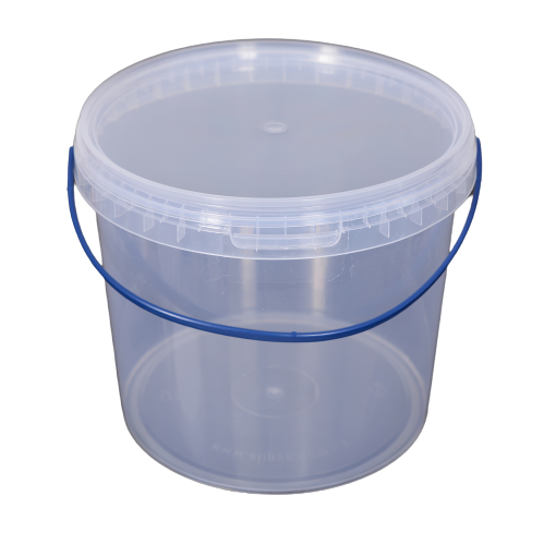 

Ведро пищевое Ø221 мм h=190 мм 5 л, Прозрачный