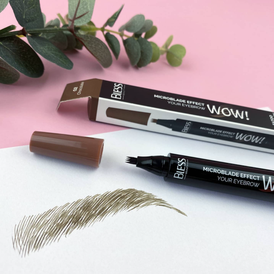 

Маркер для бровей Bless Beauty Wow Tattoo Brow Pen (4 оттенка) №02