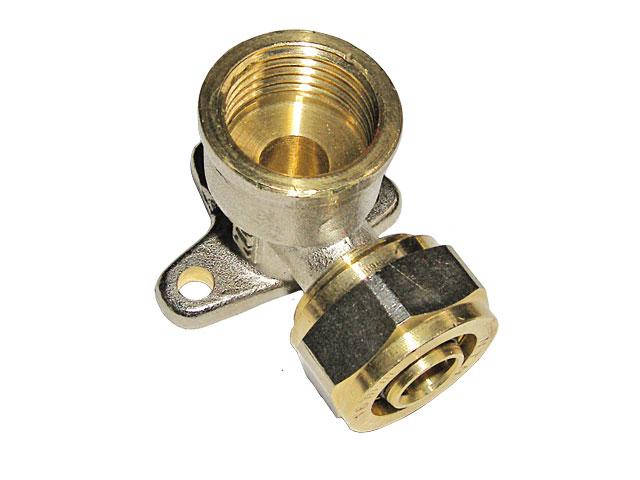 

Коліно монтажне металопластикове 16х1/2" РВ (нерозбірне)