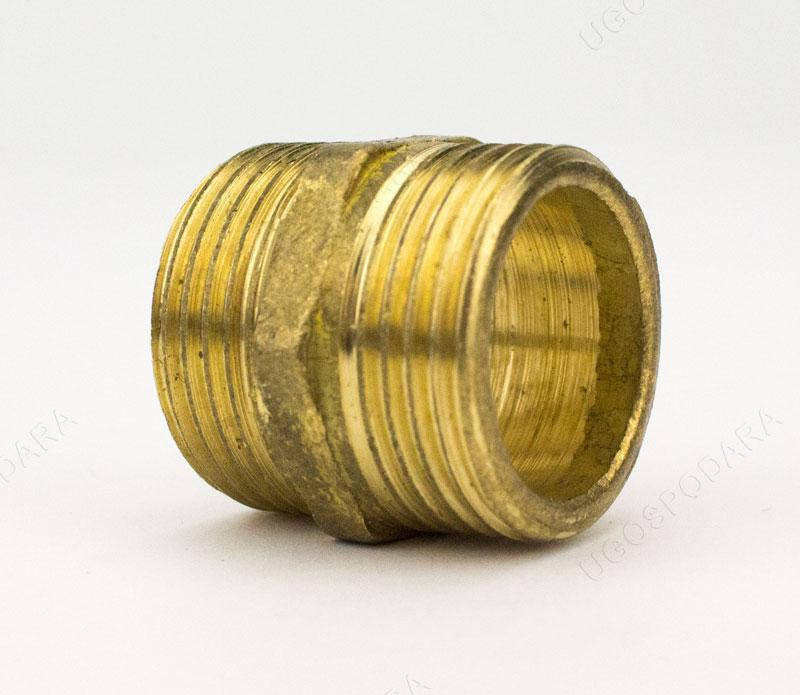 

Ниппель наружный латунь 3/4" (3/4")