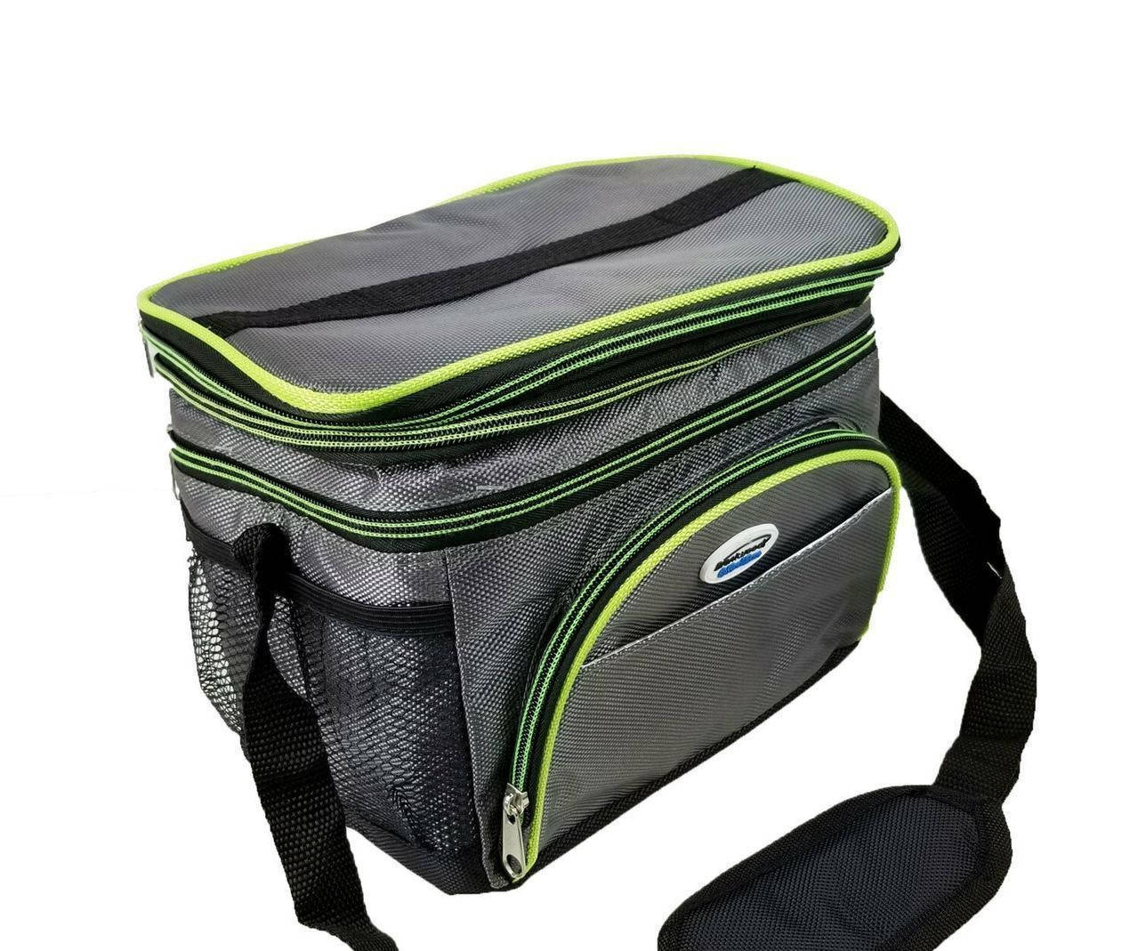 

Термосумка для еды Brentwood lunch bag для ланча 24х15х23см ланч бэг, Серый