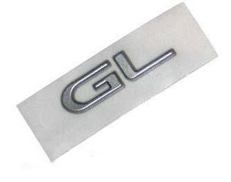 

Эмблема надпись " gl" хром нексия