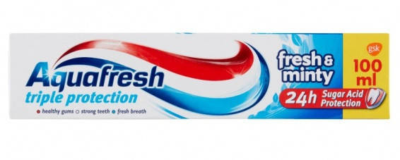 

Aquafresh зубная паста Fresh & Minty 100 мл