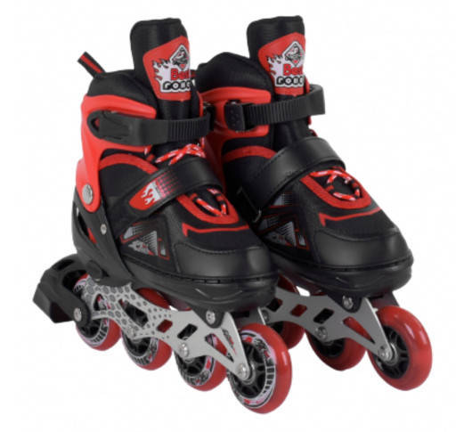

Ролики Best Rollers (Красно-черные) арт. 70047 размер M /34-37/ колёса PVC
