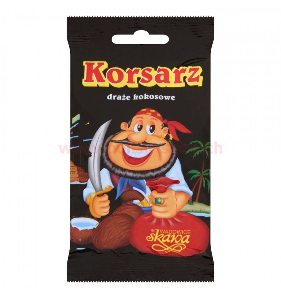 

Драже кокосовое Korsarz draze kokosowe 70 г