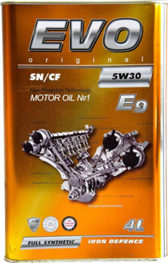 

Моторное масло EVO E9 5W-30 4L