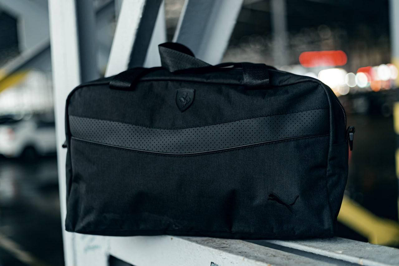 

Сумка дорожняя/спортивная Ferrari Puma черная, Черный