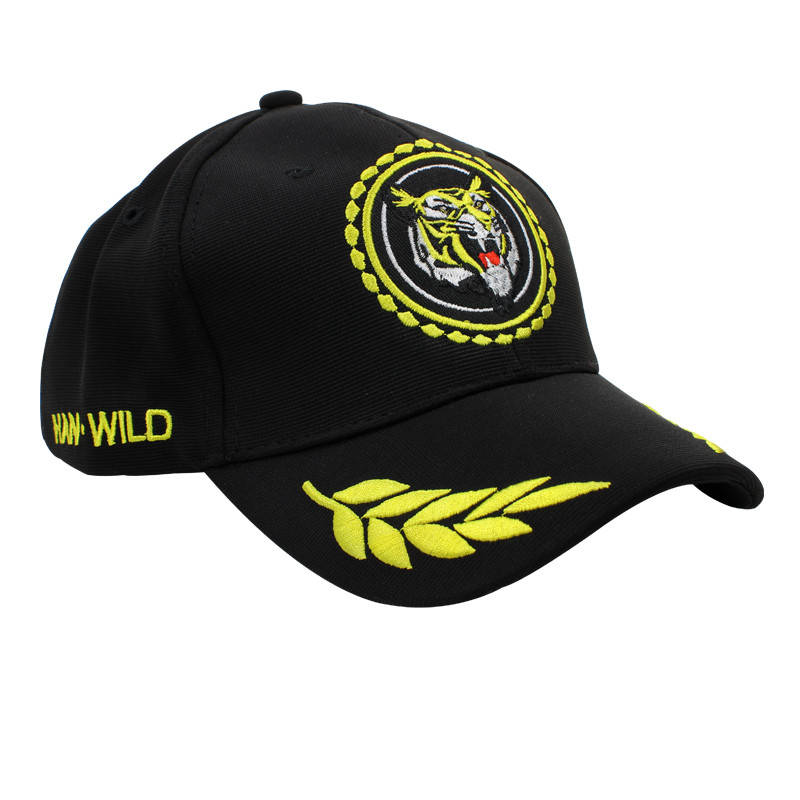 

Бейсболка Han-Wild Tiger Black бейсбольная кепка с тигром мужская, Черный